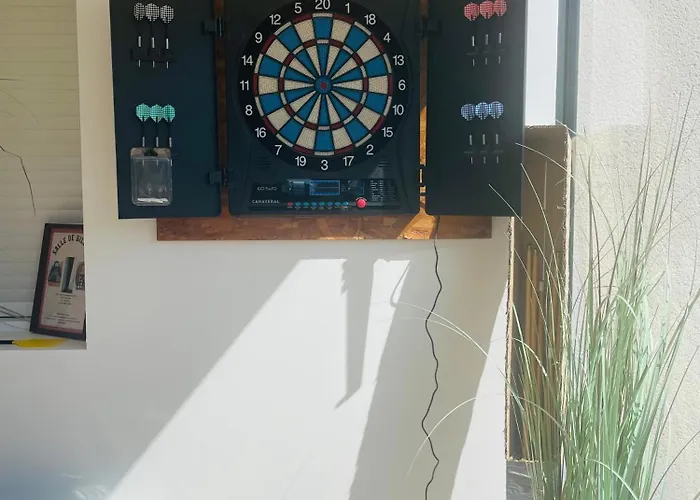 Borne Arcade, Billard, Fléchettes&sauna 6pers * Blainville-sur-Mer