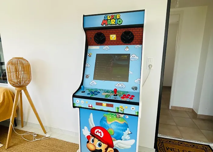 Feriehus Borne Arcade, Billard, Fléchettes&sauna 6pers *